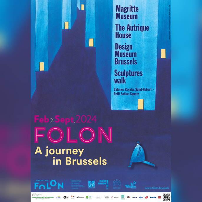 From February to September, three well-known Brussels museums, in collaboration with Fondation Folon, offer the public the opportunity to discover the many facets of Jean-Michel Folon.